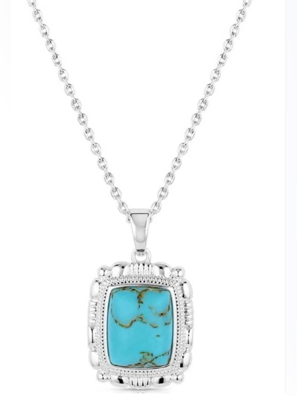 Montana Silversmith’s Turquoise Peace Necklace